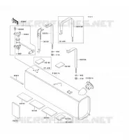 RESERVOIR CARBURANT pour Kawasaki MULE 3010 4X4 no_year