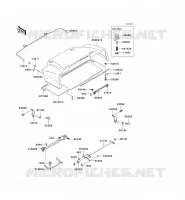 GARDE BOUE pour Kawasaki MULE 3010 4X4 no_year