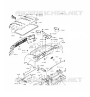 GARDE BOUE pour Kawasaki MULE 4010 TRANS 4X4 2015