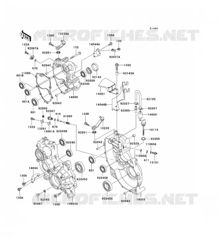 PONT Kawasaki SSV 950 2007 MULE 3010 DIESEL 4X4  KAF950B7F
