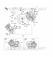 CARTER MOTEUR(S) pour Kawasaki TERYX 750 4X4 SPORT 2009