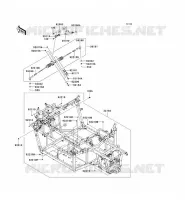 CH&Acirc;SSIS pour Kawasaki TERYX 750 4X4 SPORT 2009