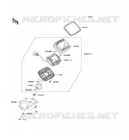 COMPTEURS pour Kawasaki TERYX 750 4X4 SPORT 2009
