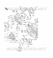 COUVERCLES MOTEUR pour Kawasaki TERYX 750 4X4 SPORT 2009