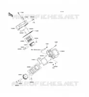 CYLINDRE/PISTON pour Kawasaki TERYX 750 4X4 SPORT 2009