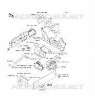 LABEL pour Kawasaki TERYX 750 4X4 SPORT 2009