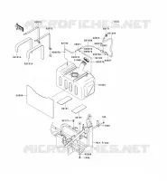 RESERVOIR CARBURANT pour Kawasaki TERYX 750 4X4 SPORT 2009