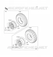 ROUE/PNEUS pour Kawasaki TERYX 750 4X4 SPORT 2009