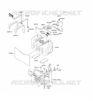 RESERVOIR CARBURANT pour Kawasaki TERYX 750 4X4 SPORT 2009