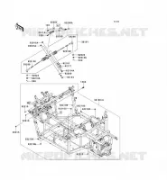 CH&Acirc;SSIS pour Kawasaki TERYX 750 FI 4X4 2011