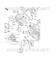 COUVERCLES MOTEUR pour Kawasaki TERYX 750 FI 4X4 2011