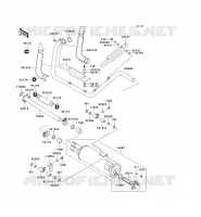 &Eacute;CHAPPEMENT pour Kawasaki TERYX 750 FI 4X4 2011
