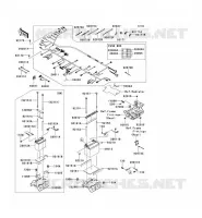 CHASSIS EQUIPMENT ELECTRIQUE pour Kawasaki TERYX 750 FI 4X4 2013