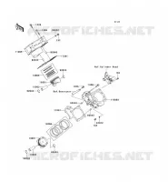 CYLINDRE/PISTON pour Kawasaki TERYX 750 FI 4X4 2013
