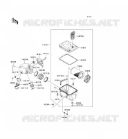 FILTRE A AIR pour Kawasaki TERYX 750 FI 4X4 2013