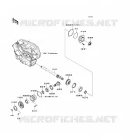 PIGNON CONIQUE AVANT pour Kawasaki TERYX 750 FI 4X4 2013