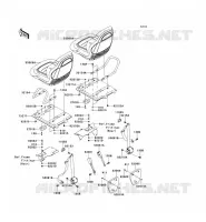 SELLE pour Kawasaki TERYX 750 FI 4X4 2013