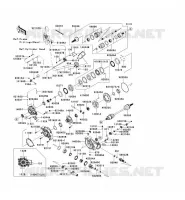 ARBRE DE TRANSMISSION AVANT pour Kawasaki TERYX 750 FI 4X4 LE 2011