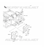 BAVETTE pour Kawasaki TERYX 750 FI 4X4 LE 2011