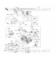 CARBU pour Kawasaki TERYX 750 FI 4X4 LE 2011