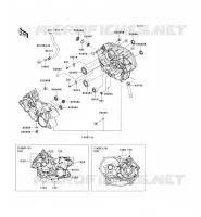 CARTER MOTEUR(S) pour Kawasaki TERYX 750 FI 4X4 LE 2011