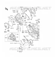 COUVERCLES MOTEUR pour Kawasaki TERYX 750 FI 4X4 LE 2011