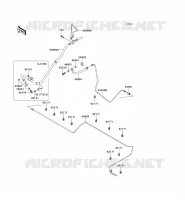 DURITE DE FREIN pour Kawasaki TERYX 750 FI 4X4 LE 2011