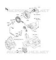 G&Eacute;N&Eacute;RATEUR pour Kawasaki TERYX 750 FI 4X4 LE 2011