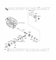 PIGNON CONIQUE AVANT pour Kawasaki TERYX 750 FI 4X4 LE 2011