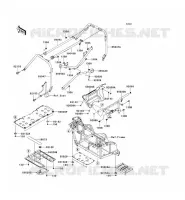 PROTECTION/CHASSIS CAB pour Kawasaki TERYX 750 FI 4X4 LE 2011