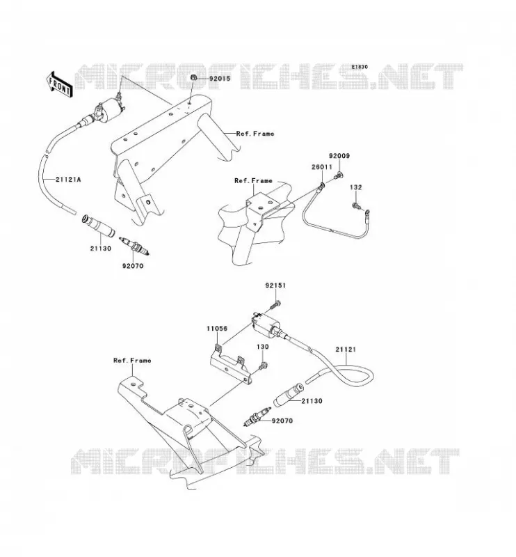 SYSTEME D&acute;ALLUMAGE Kawasaki SSV 750 2013 TERYX 4 750 4X4  KRT750ADF