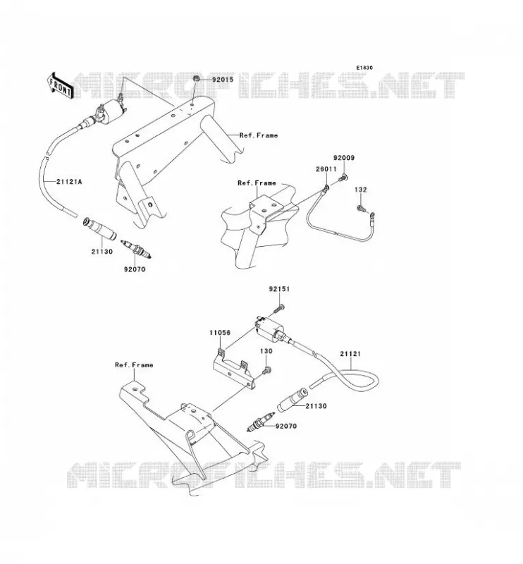 SYSTEME D&acute;ALLUMAGE Kawasaki SSV 750 2013 TERYX 4 750 4X4  KRT750ADF