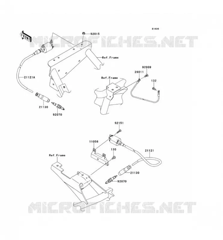SYSTEME D&acute;ALLUMAGE Kawasaki SSV 750 2012 TERYX 4 750 4X4 EPS  KRT750BCF