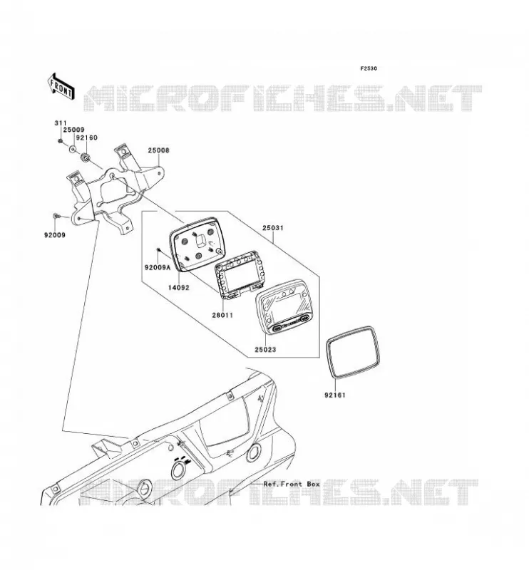 COMPTEURS Kawasaki SSV 750 2012 TERYX 4 750 4X4 EPS LE  KRT750CCF