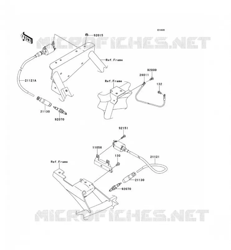 SYSTEME D&acute;ALLUMAGE Kawasaki SSV 750 2013 TERYX 4 750 4X4 EPS LE  KRT750CDF