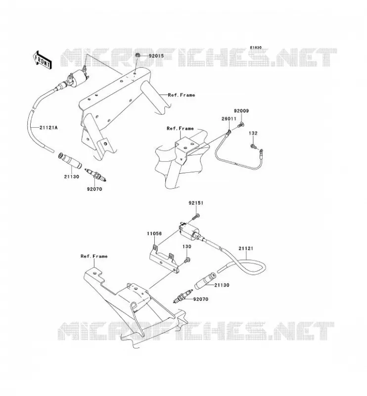 SYSTEME D&acute;ALLUMAGE Kawasaki SSV 750 2013 TERYX 4 750 4X4 EPS LE  KRT750CDF