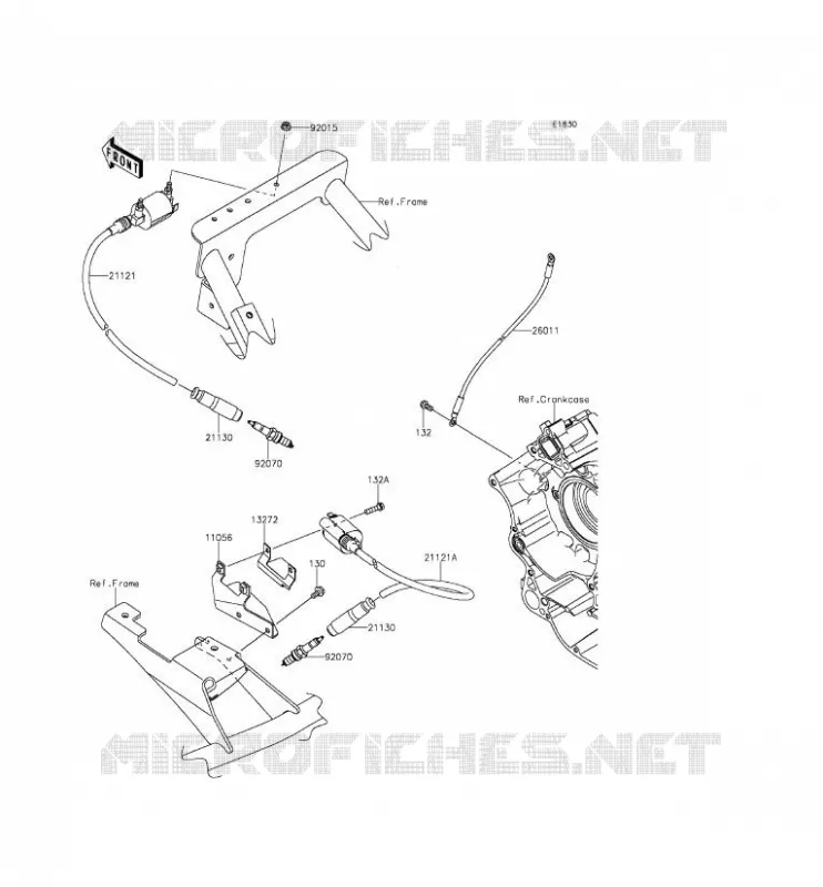 SYSTEME D&acute;ALLUMAGE Kawasaki SSV 800 2015 TERYX 4  KRT800AFF