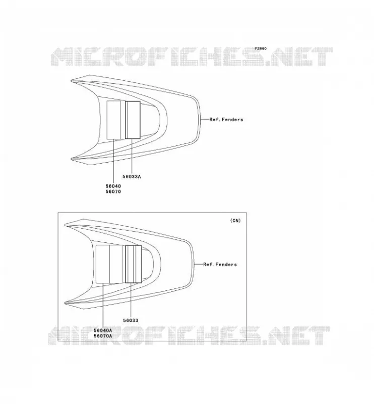 LABEL Kawasaki TOUT-TERRAIN 110 2005 KLX110  KLX110-A4
