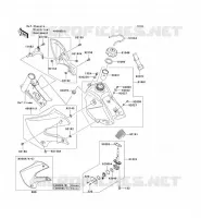 RESERVOIR CARBURANT pour Kawasaki KLX110 2006