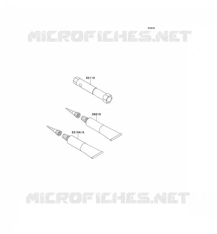 OUTIL UTILISATEUR Kawasaki TOUT-TERRAIN 110 2012 KLX110  KLX110CCF