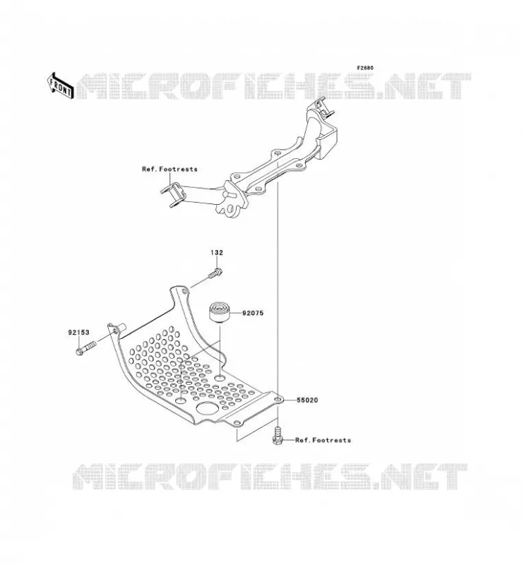 PROTECTION(S) Kawasaki TOUT-TERRAIN 110 2010 KLX110L  KLX110DAF