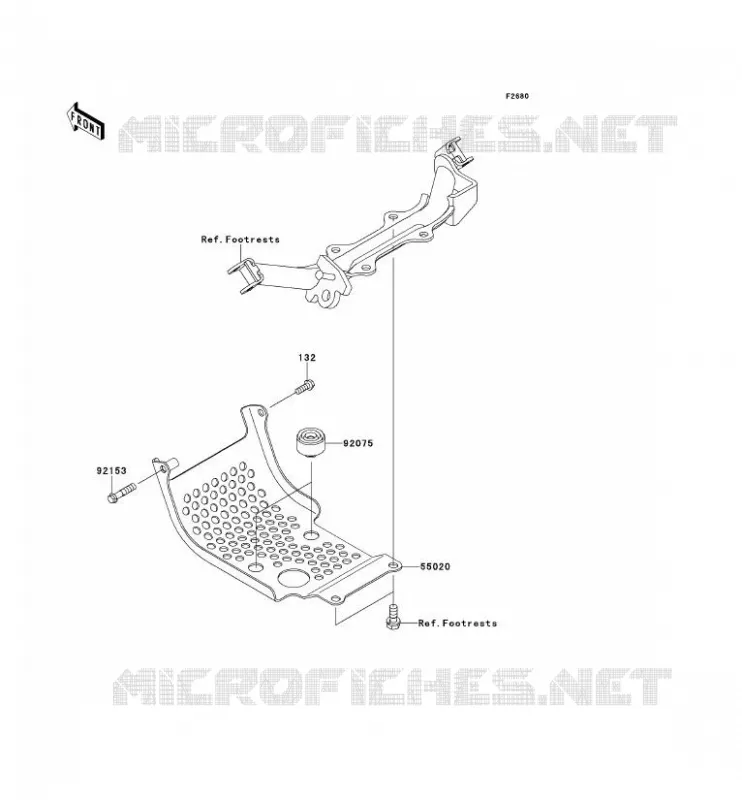 PROTECTION(S) Kawasaki TOUT-TERRAIN 110 2013 KLX110L  KLX110DDF