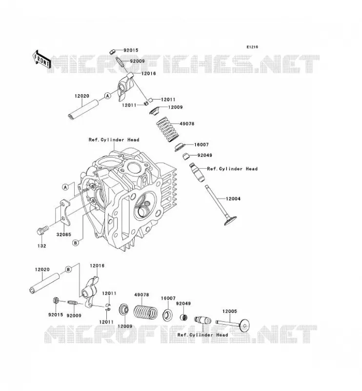 SOUPAPE Kawasaki TOUT-TERRAIN 110 2013 KLX110L  KLX110DDF