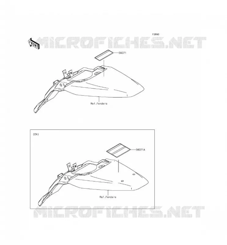LABEL Kawasaki TOUT-TERRAIN 140 2016 KLX140  KLX140AGF