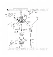 CARBURATEUR pour Kawasaki KLX140L 2015