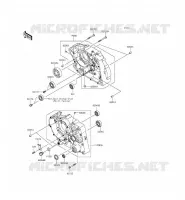 CARTER MOTEUR(S) pour Kawasaki KLX140L 2015