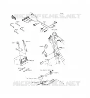 CHASSIS EQUIPMENT ELECTRIQUE pour Kawasaki KLX140L 2015