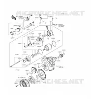 D&Eacute;MARREUR pour Kawasaki KLX140L 2015