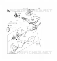 FILTRE A AIR pour Kawasaki KLX140L 2015