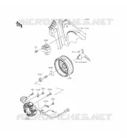 G&Eacute;N&Eacute;RATEUR pour Kawasaki KLX140L 2015